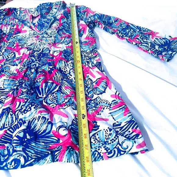 Lilly Pulitzer She She Shells Sarasota Tunic HTF - Picture 10 of 12
